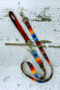 Covert these hands free leashes to a handheld leash by adding a leash handle with a d ring.