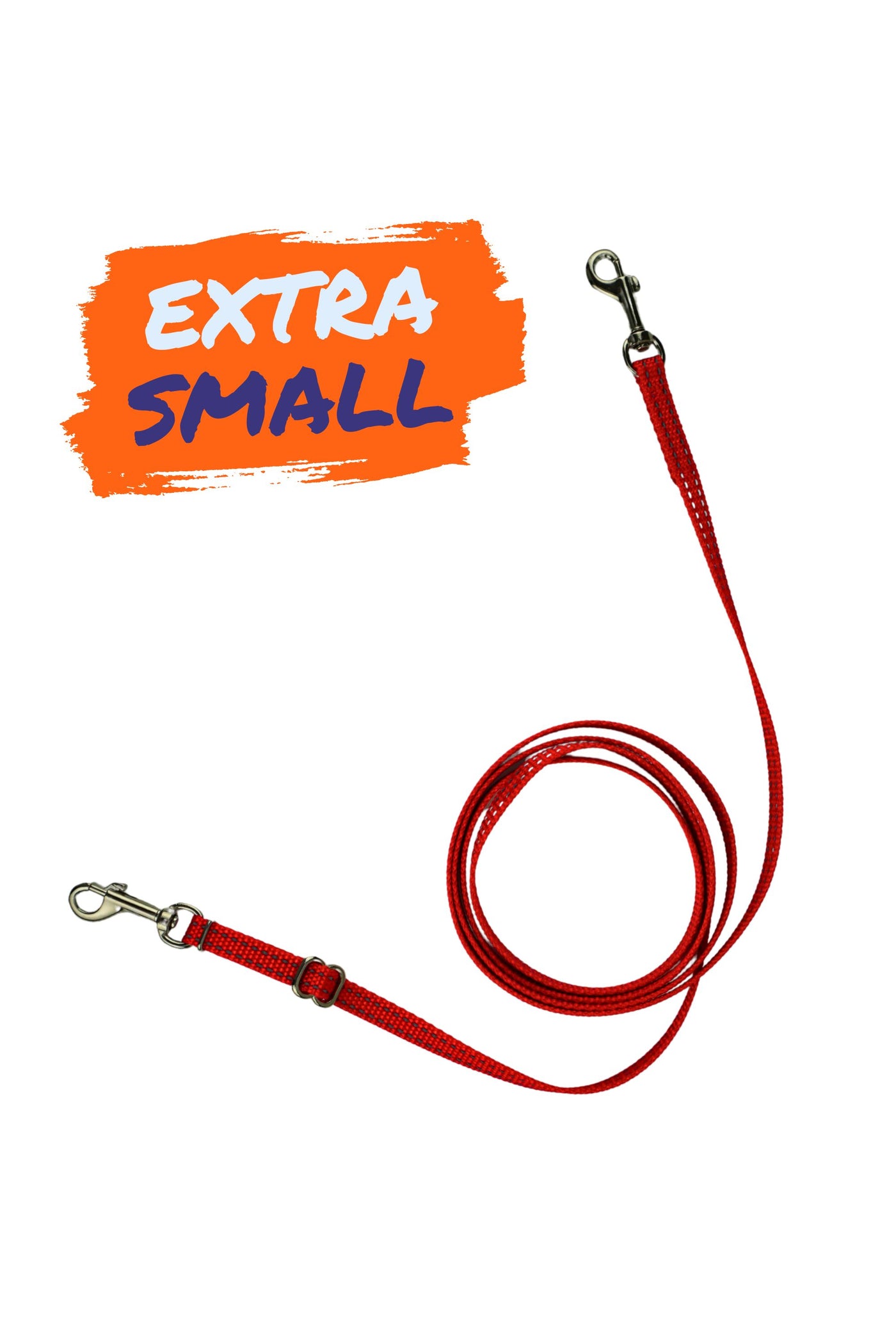 Reflective Adjustable Hands Free Leashes for Extra Small Dogs